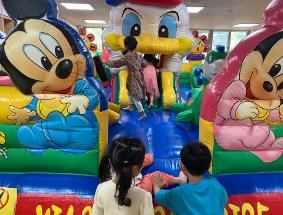 5월 체험활동(에어바운스, 도자기 체험)